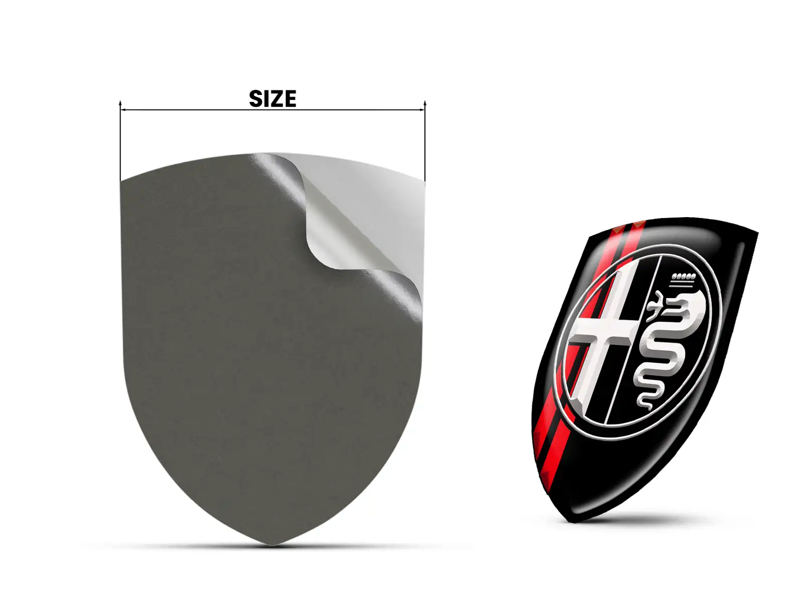 Alfa Romeo Domingsticker Universal Hochwertig Professionell